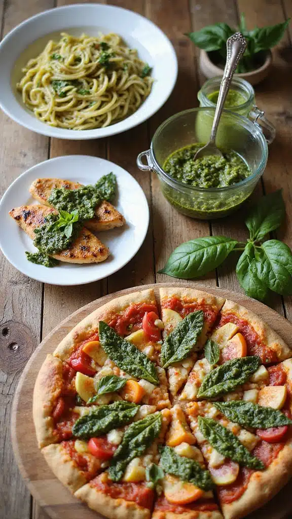 10 Mind-Blowing Tips for Making the Perfect Fresh Herb Pesto Trio! - 10. Experiment with Pairings