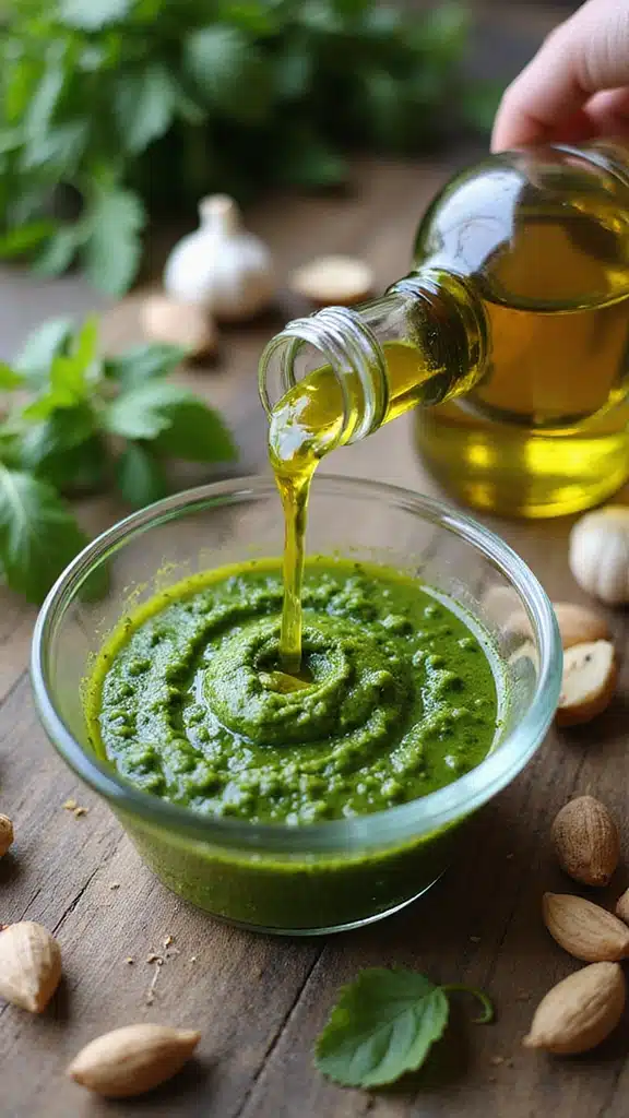 10 Mind-Blowing Tips for Making the Perfect Fresh Herb Pesto Trio! - 5. The Right Oil Makes All the Difference