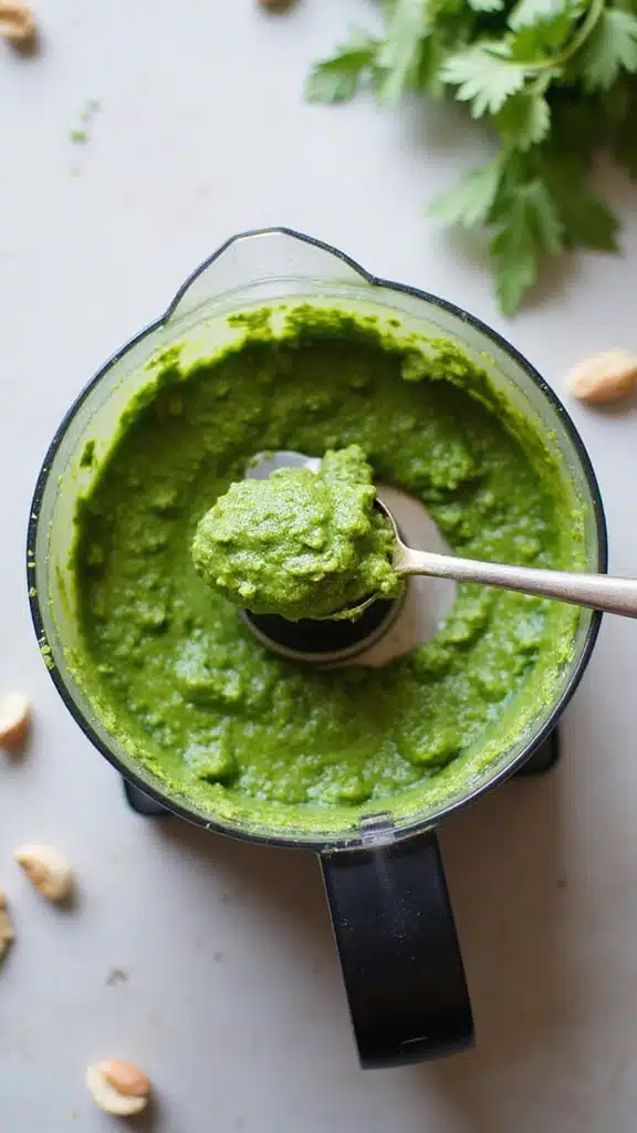 10 Mind-Blowing Tips for Making the Perfect Fresh Herb Pesto Trio! - 6. Blend to Perfection