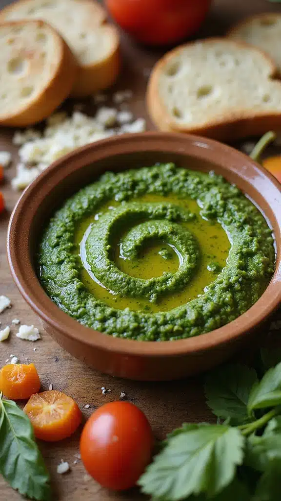 10 Mind-Blowing Tips for Making the Perfect Fresh Herb Pesto Trio! - 8. Serve It Right