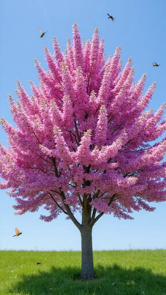 13 Stunning Trees and Shrubs That Pollinators Can't Resist! - 1. Eastern Redbud (Cercis canadensis)