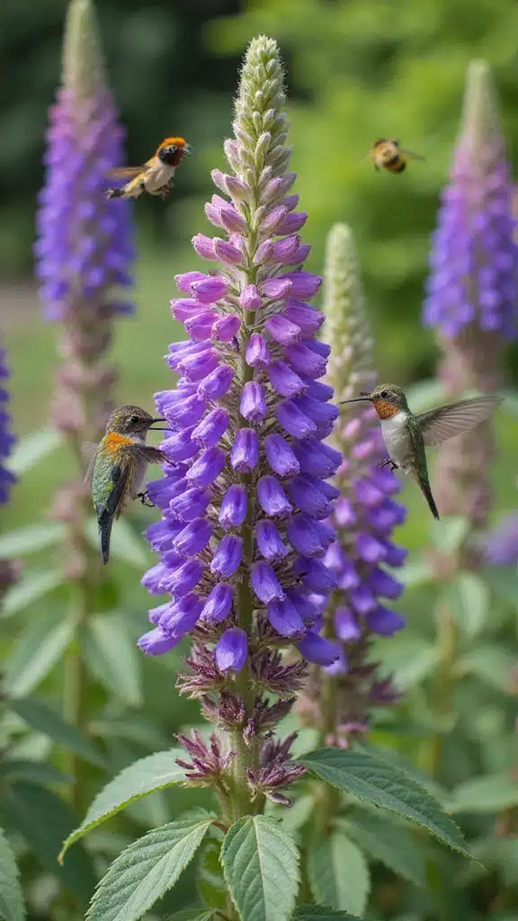 13 Stunning Trees and Shrubs That Pollinators Can't Resist! - 11. Hummingbird Sage (Salvia spathacea)