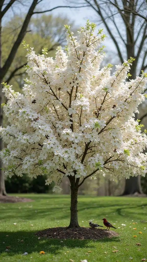 13 Stunning Trees and Shrubs That Pollinators Can't Resist! - 5. Native Dogwood (Cornus florida)