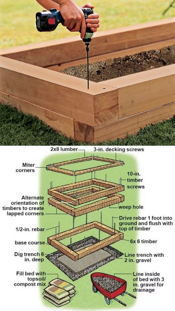 14 Smart Raised Garden Beds Layouts for Optimal Vegetable Growth - Curved Comfort: Soft Edges