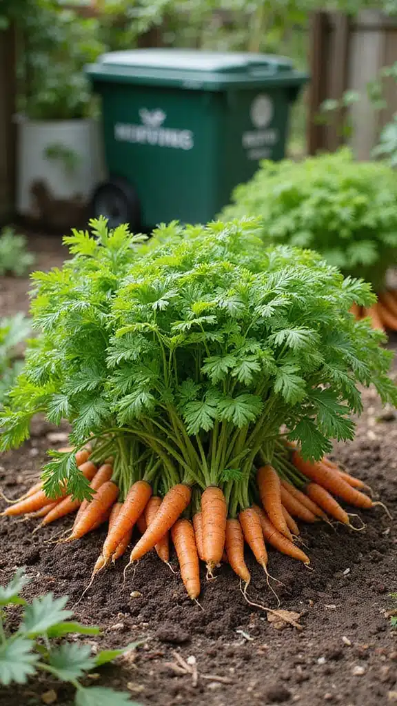 15 Beautiful Carrot Bed Ideas That Will Transform Your Garden - 14. Carrot Bed with Composting
