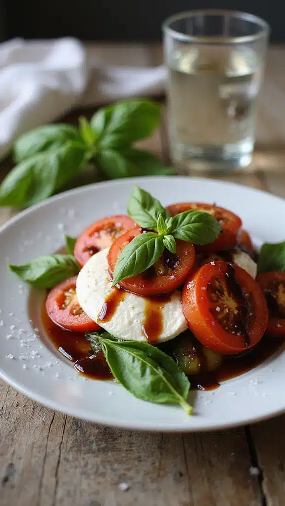 15 Fresh Basil Ideas That Will Make You Rethink Your Salad Game! - 1. Classic Caprese Salad with a Twist