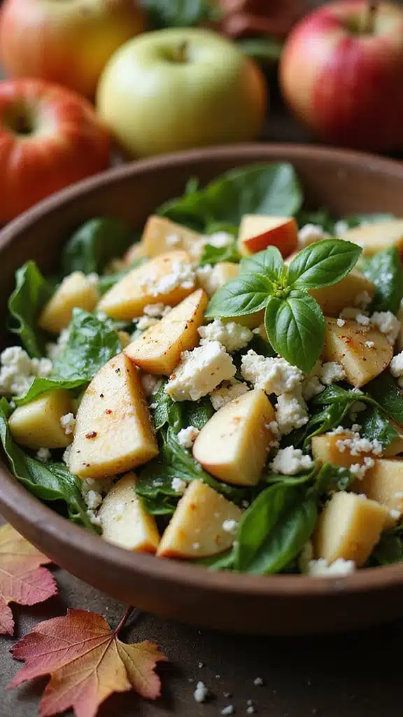15 Fresh Basil Ideas That Will Make You Rethink Your Salad Game! - 15. Basil and Apple Salad
