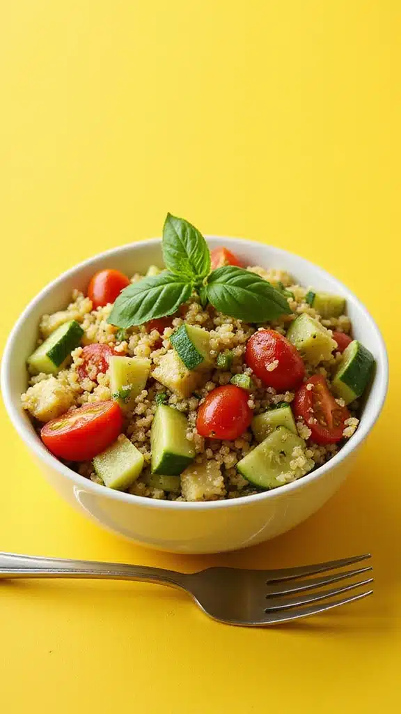 15 Fresh Basil Ideas That Will Make You Rethink Your Salad Game! - 2. Basil-Infused Quinoa Salad