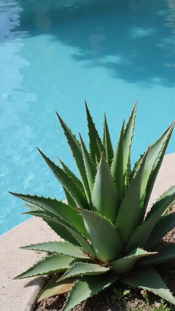 17 Breathtaking Plants Around Your Pool That'll Make You Feel Like You're on Vacation! - 6. Agave