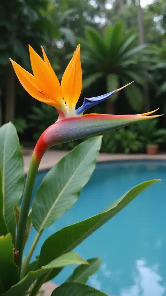 17 Breathtaking Plants Around Your Pool That'll Make You Feel Like You're on Vacation! - 9. Bird of Paradise