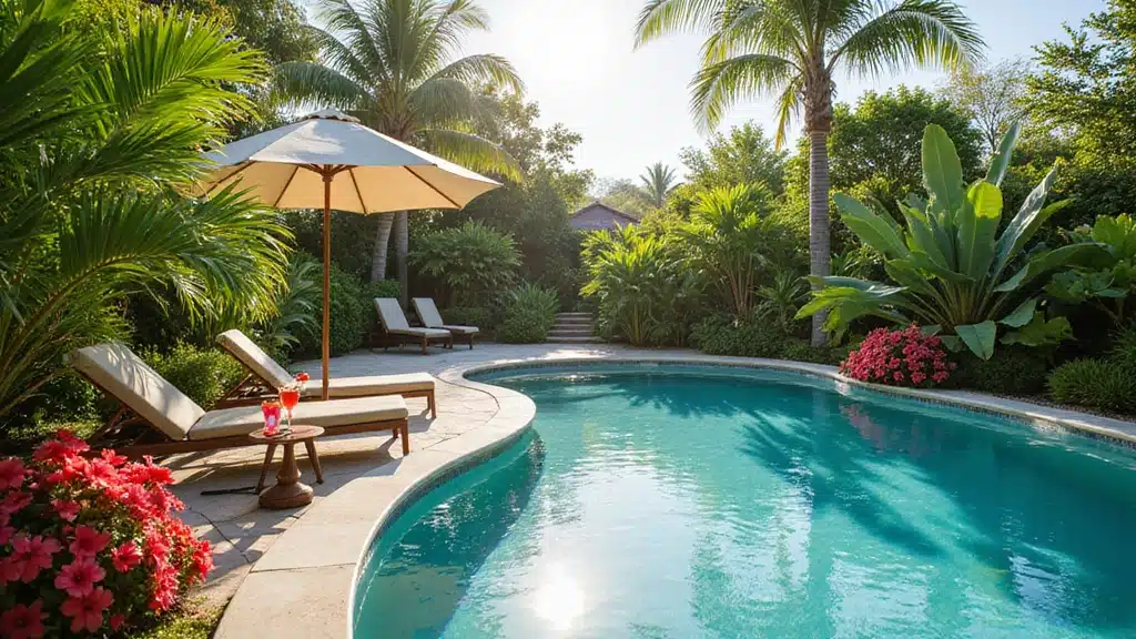 17 Breathtaking Plants Around Your Pool That'll Make You Feel Like You're on Vacation!