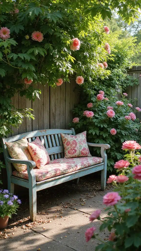 21 Rustic Garden Inspirations You’ll Wish You Knew Sooner (Get Ready for #5!) - 1. Vintage Garden Furniture