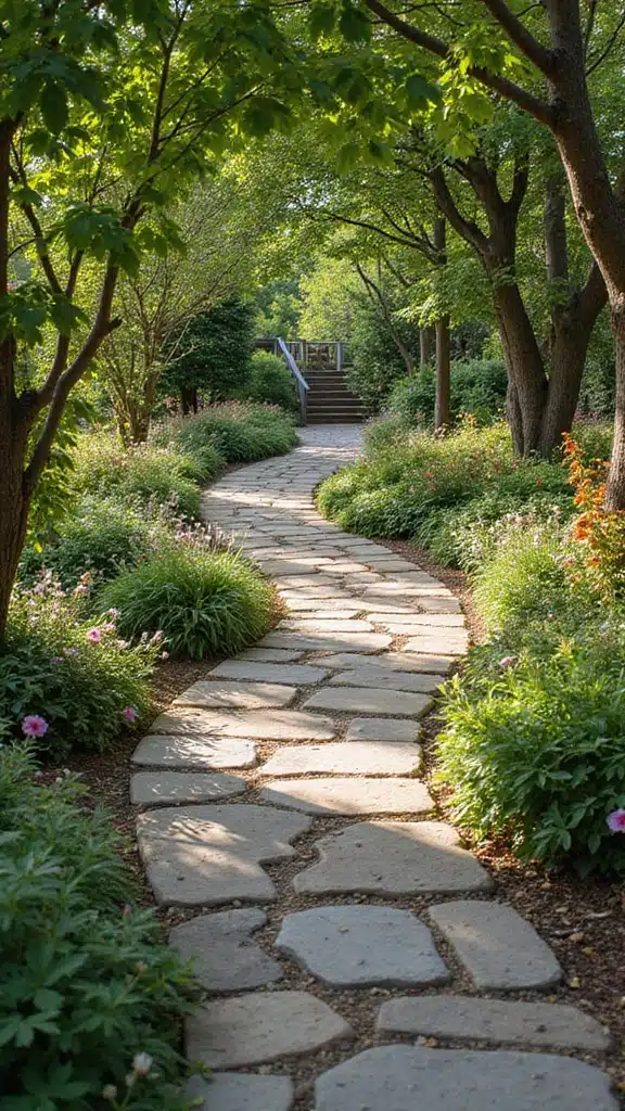 21 Rustic Garden Inspirations You’ll Wish You Knew Sooner (Get Ready for #5!) - 2. Rustic Pathways