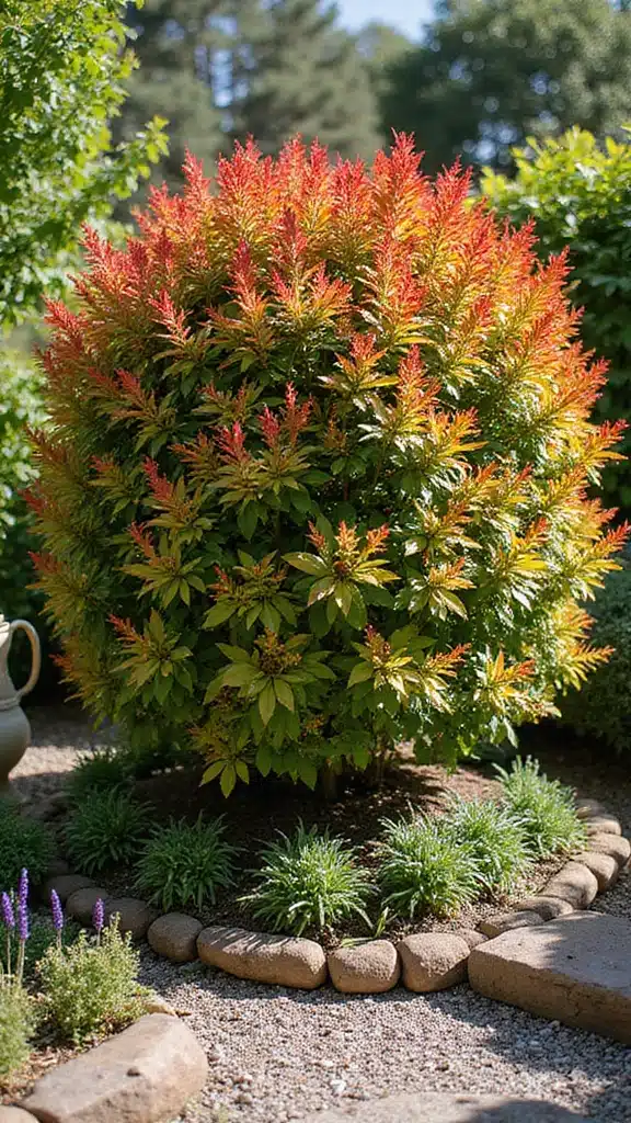 20 Outdoor Privacy Trees and Hedges That'll Make Your Small Yard Feel Huge! - 13. Nandina Domestica