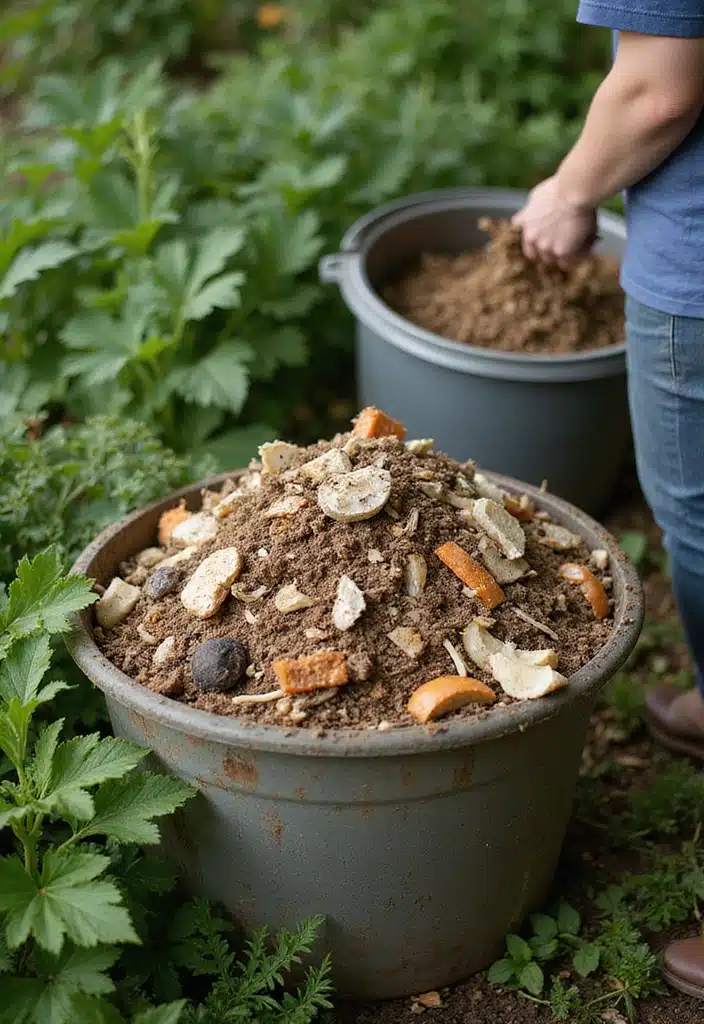 20+ Quick Gardening Tips to Get Your Yard Ready for 4th of July Celebrations - 8. Compost for Healthy Soil