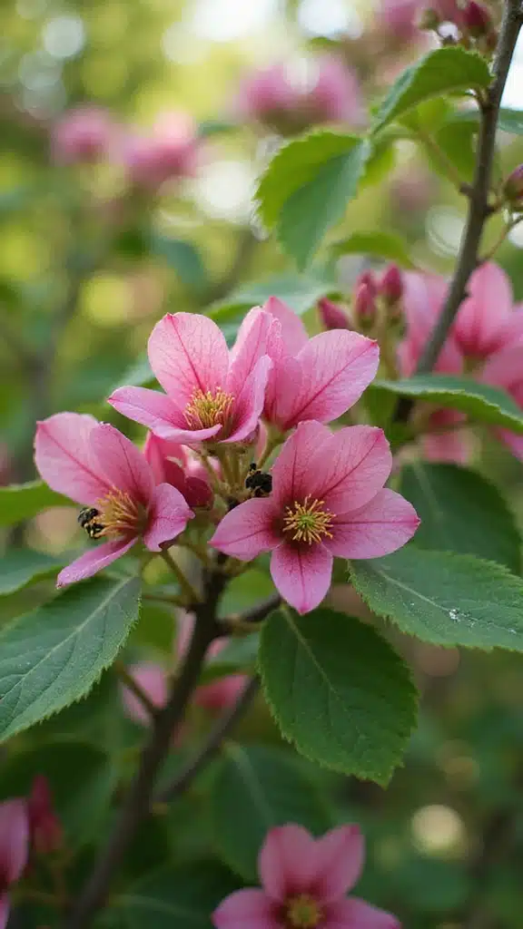 11 Beautiful Flowering Trees That Stay Small and Stunning! - 1. Dwarf Redbud (Cercis canadensis 'Forest Pansy')