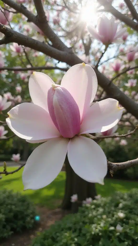 11 Beautiful Flowering Trees That Stay Small and Stunning! - 7. Magnolia Tree (Magnolia stellata)