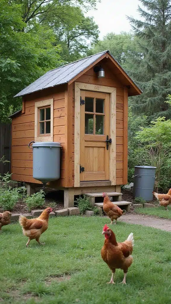 How to Design the Perfect Chicken Coop: A Beginner’s Guide to Backyard Chickens - 12. Use Eco-Friendly Practices