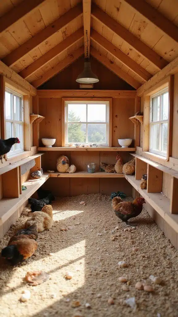 How to Design the Perfect Chicken Coop: A Beginner’s Guide to Backyard Chickens - 2. Design for Space and Comfort