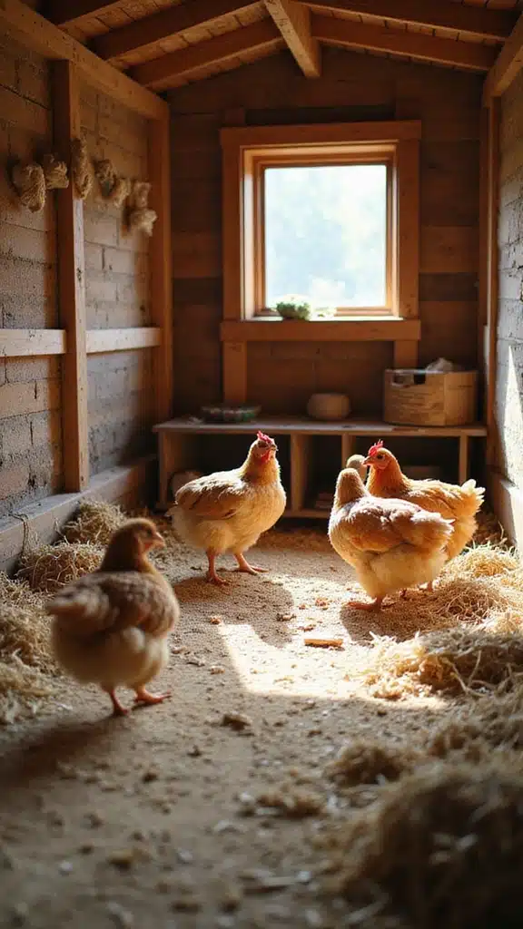 How to Design the Perfect Chicken Coop: A Beginner’s Guide to Backyard Chickens - 4. Create a Cozy Interior
