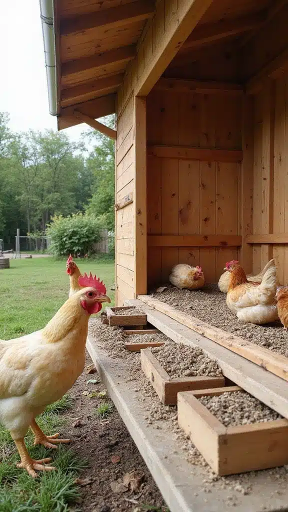 How to Design the Perfect Chicken Coop: A Beginner’s Guide to Backyard Chickens - 7. Plan for Waste Management