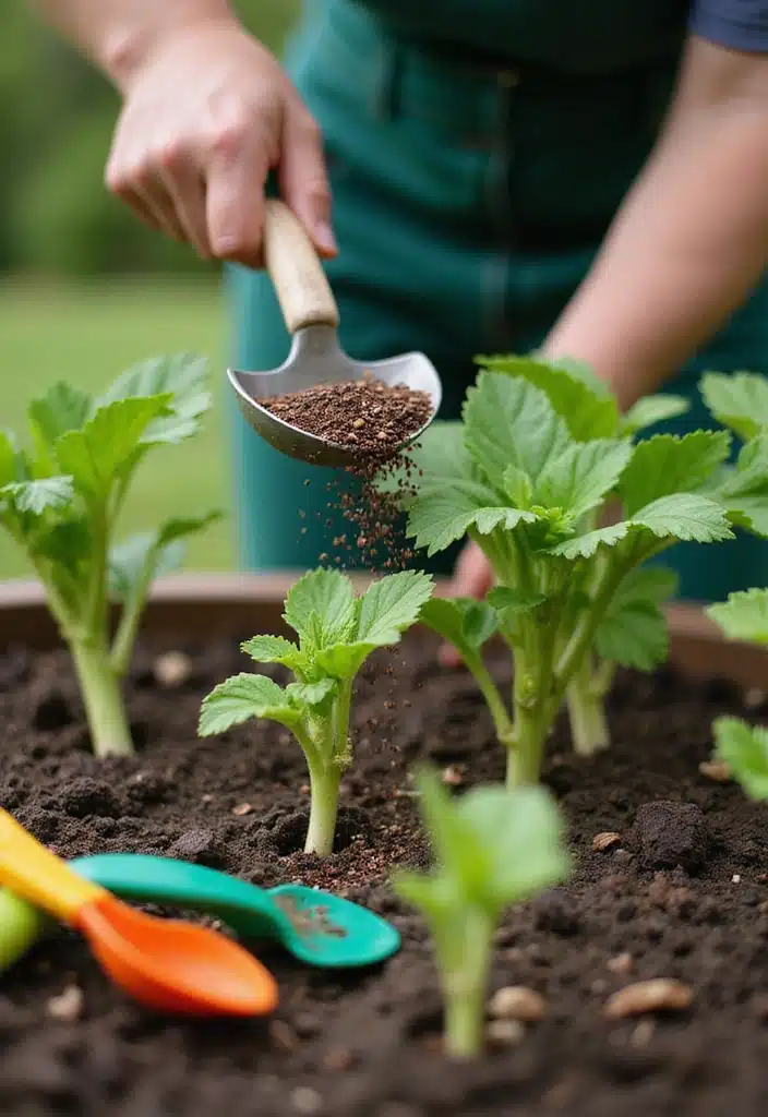 How to Grow Your Own Food in Just 100 Square Feet: A Backyard Homesteading Adventure! - 7. Fertilizing for Optimal Growth