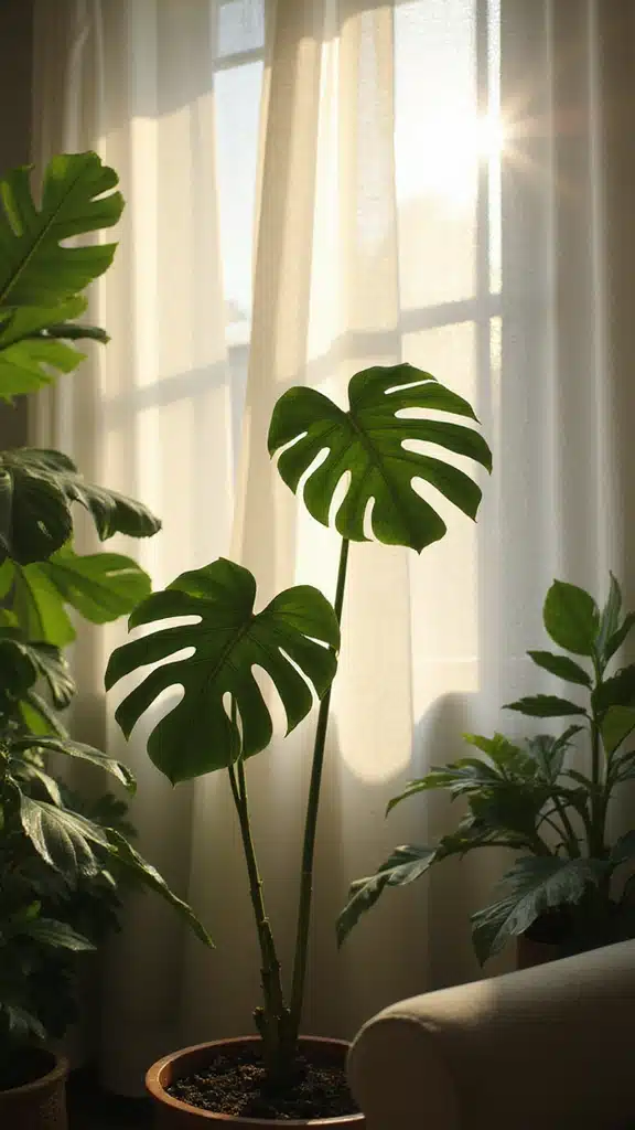 How to Keep Your Monstera Plant Happy: The Ultimate Care Guide - 13. Sunlight Sensitivity