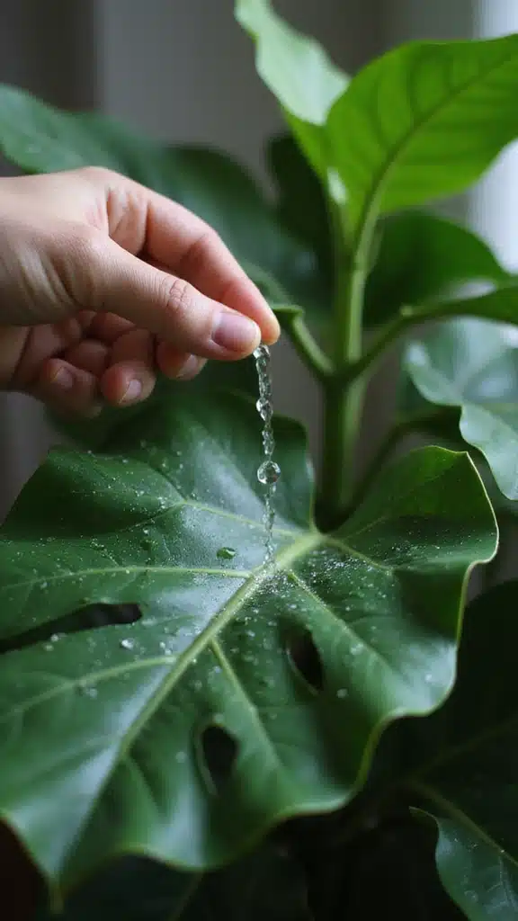 How to Keep Your Monstera Plant Happy: The Ultimate Care Guide - 2. Watering Wisely