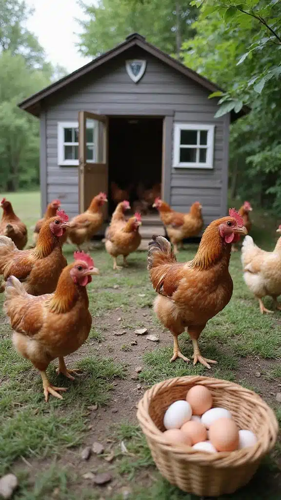 How to Start Homesteading: A Beginner’s Guide to Gardening and Self-Sufficiency! - 13. Raising Backyard Chickens