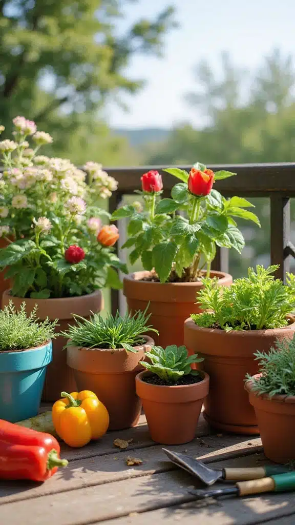Step By Step Guide: How to Create a Thriving Container Vegetable Garden in Any Space - 1. Choose the Right Containers