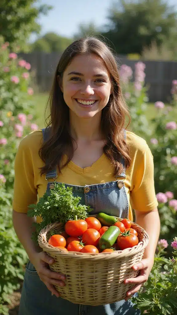 Step By Step Guide: How to Create a Thriving Container Vegetable Garden in Any Space - 7. Harvesting Your Veggies
