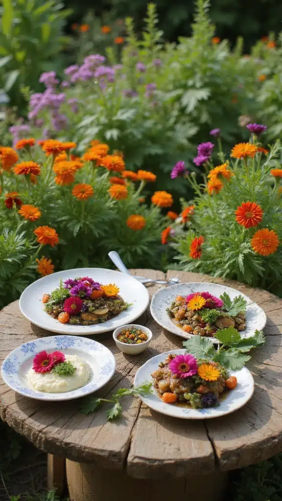 Step By Step Guide: Unlock the Secrets of Edible Landscaping Techniques for a Beautiful Backyard - 3. Incorporate Edible Flowers