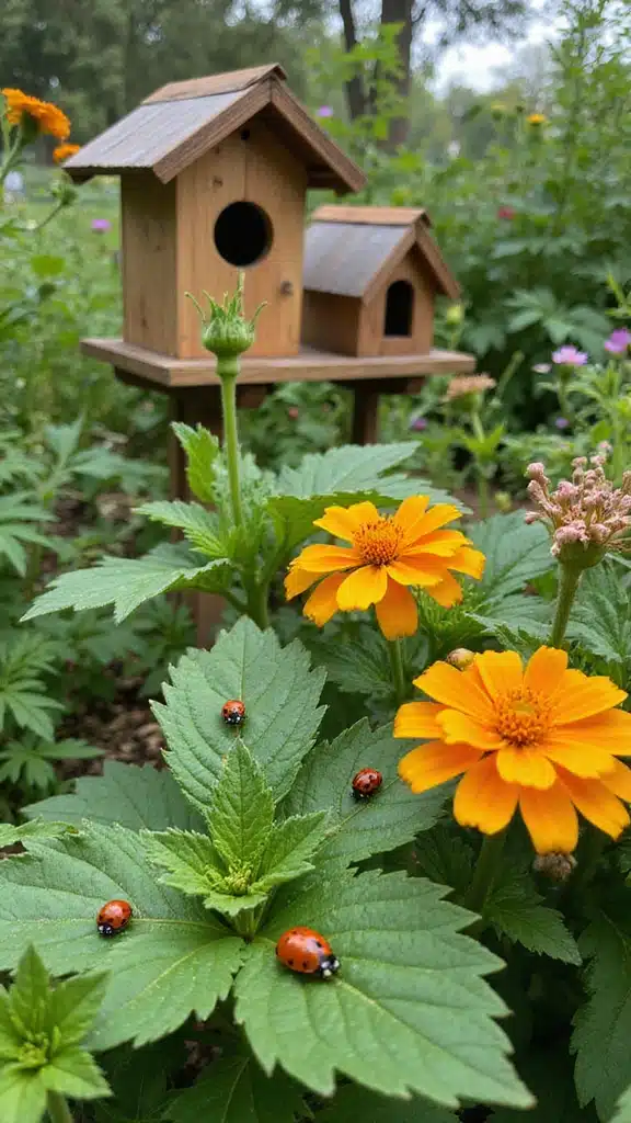 Step By Step Guide: Unlock the Secrets of Edible Landscaping Techniques for a Beautiful Backyard - 8. Incorporate Natural Pest Control