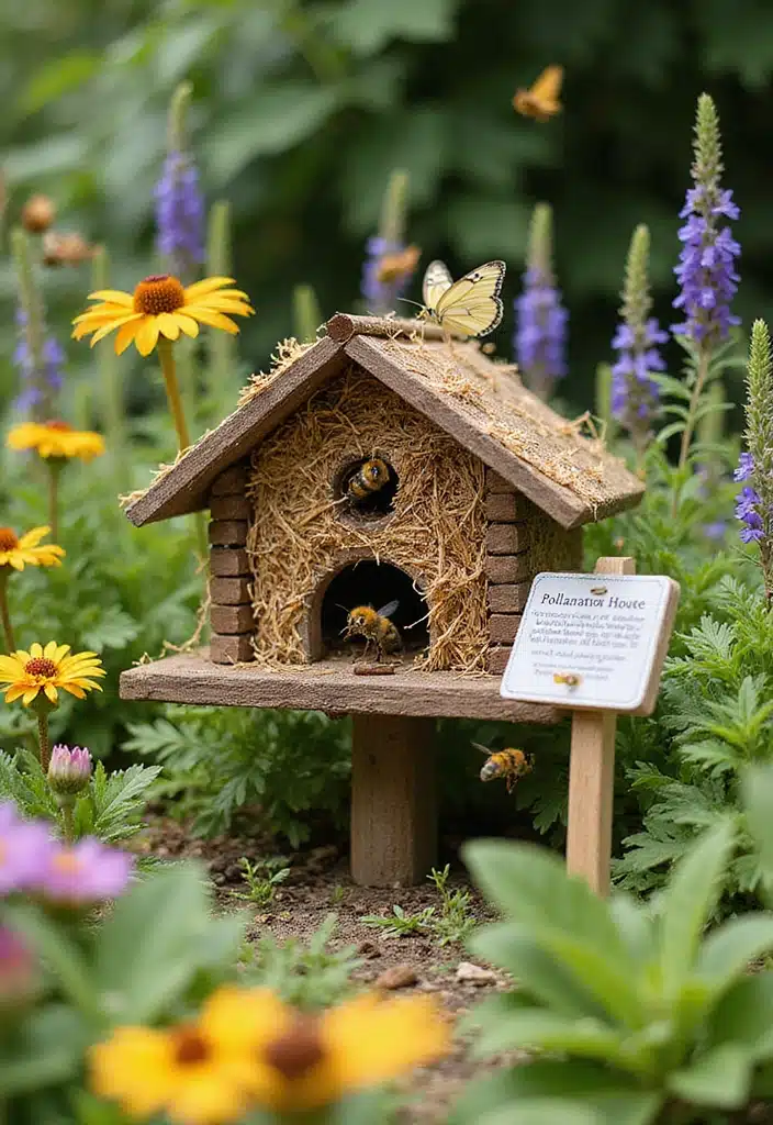 Why These Pollinator-Friendly Flower Trends Are Taking Over Home Gardens Everywhere - 13. Pollinator Hotels: Providing Shelter