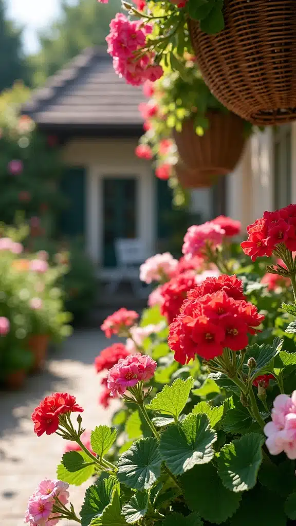 15 Stunning Spring Garden Plants You Can Grow in Your Backyard (Even if You're a Beginner!) - 6. Geraniums