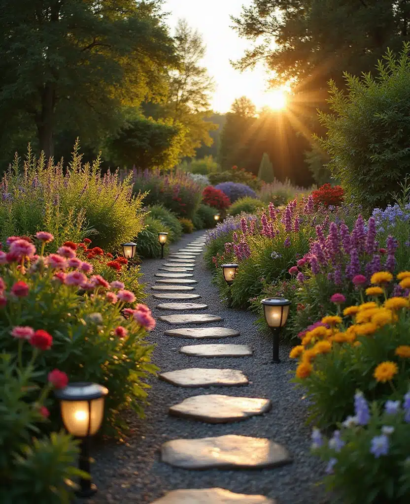 20+ Quick Gardening Tips to Get Your Yard Ready for 4th of July Celebrations - 16. Create a Garden Pathway