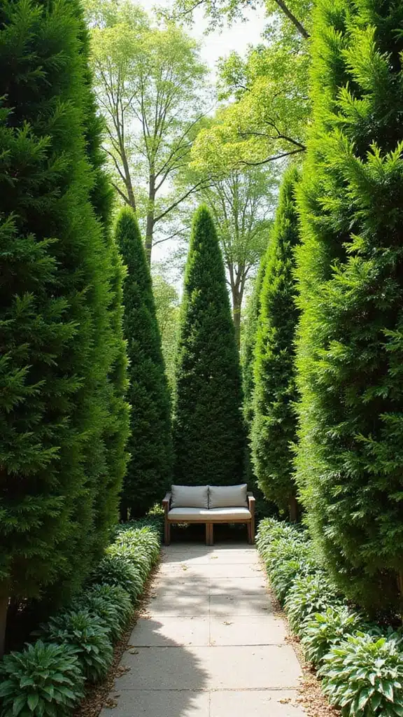 20 Outdoor Privacy Trees and Hedges That'll Make Your Small Yard Feel Huge! - 6. Yew Trees