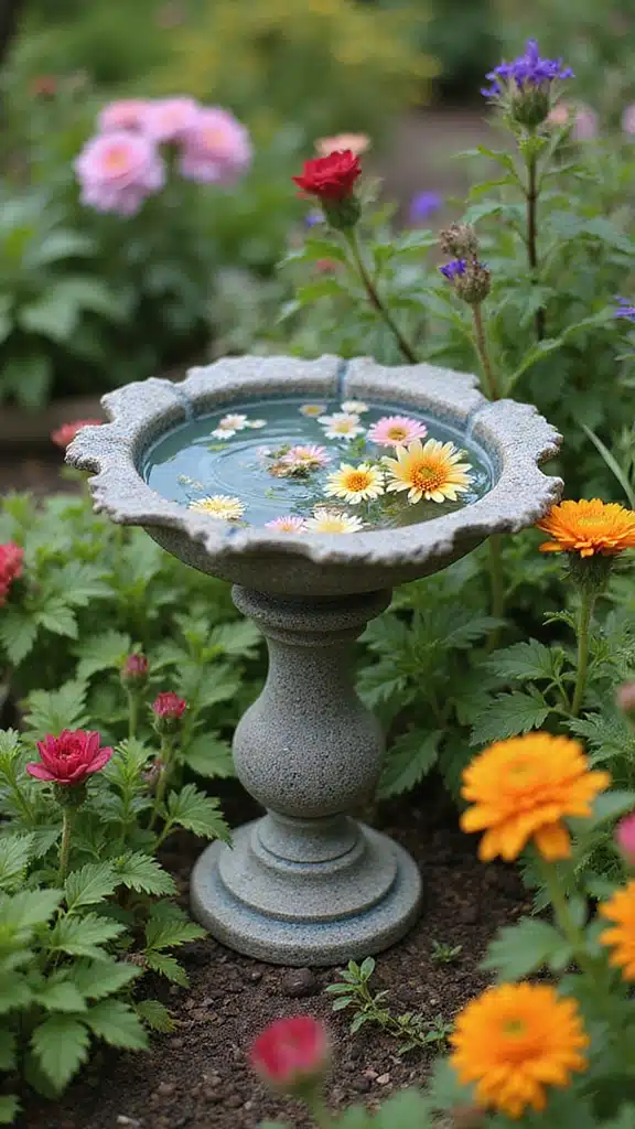 17 Backyard Water Features That Instantly Add Zen - 17. Artistic Water Bowl