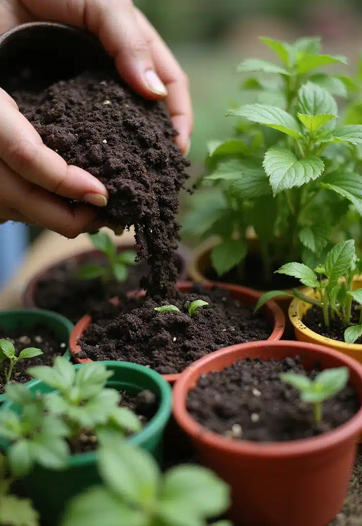 10 Must-Know Herb Gardening Tips That'll Transform Your Kitchen Garden! - 3. Use Quality Potting Soil