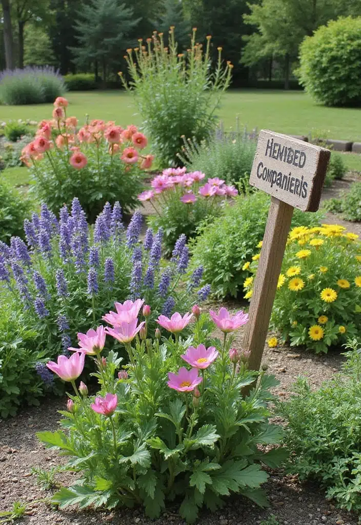 10 Seasonal Flower Planting Secrets That Will Make Your Garden Bloom Like Never Before! - 4. Companion Planting Magic