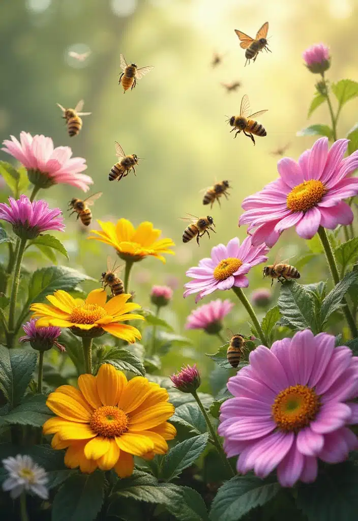 10 Seasonal Flower Planting Secrets That Will Make Your Garden Bloom Like Never Before! - 8. Attract Pollinators