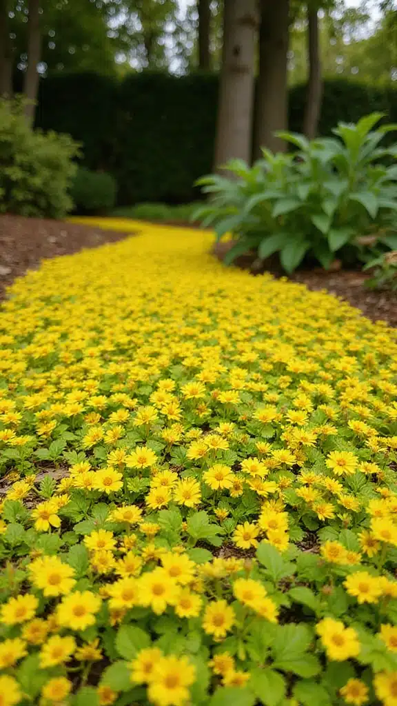20 Best Perennial Plants for Shade – Perfect for the Busy Gardener! - 19. Creeping Jenny (Lysimachia nummularia)