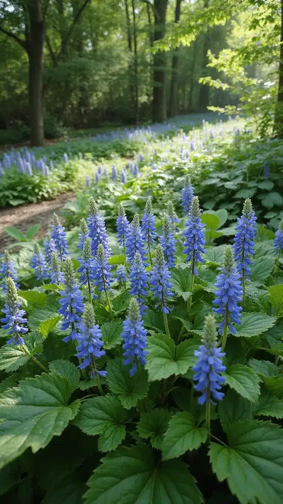 20 Best Perennial Plants for Shade – Perfect for the Busy Gardener! - 5. Brunnera (False Forget-Me-Not)