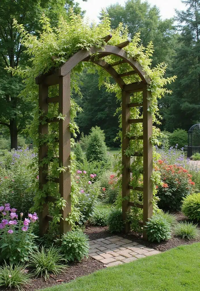 20 Unbelievably Fun DIY Garden Projects That Will Transform Your Outdoor Space! - 10. Garden Trellis