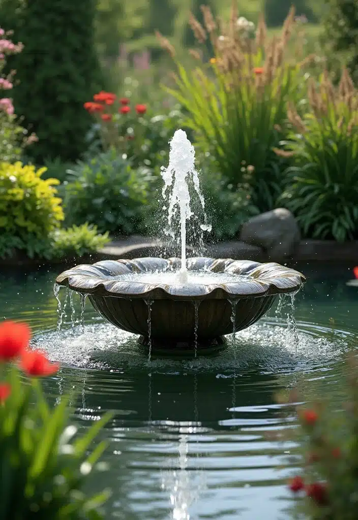 20 Unbelievably Fun DIY Garden Projects That Will Transform Your Outdoor Space! - 14. Garden Water Feature