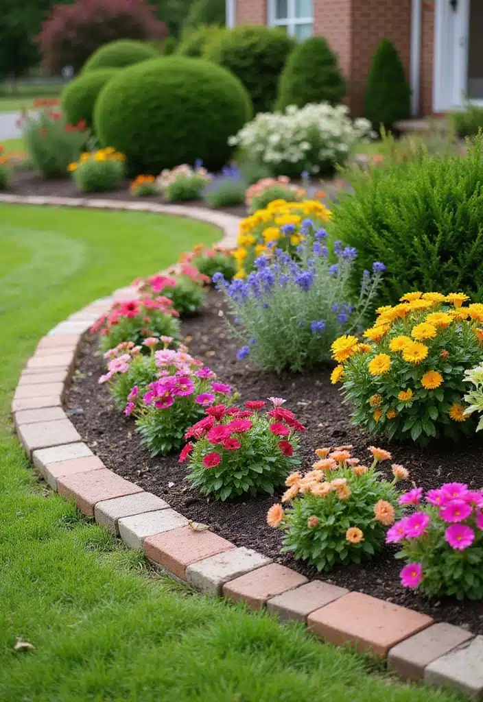 20 Unbelievably Fun DIY Garden Projects That Will Transform Your Outdoor Space! - 17. Garden Edging