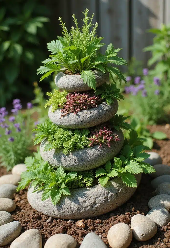 20 Unbelievably Fun DIY Garden Projects That Will Transform Your Outdoor Space! - 8. Herb Spiral