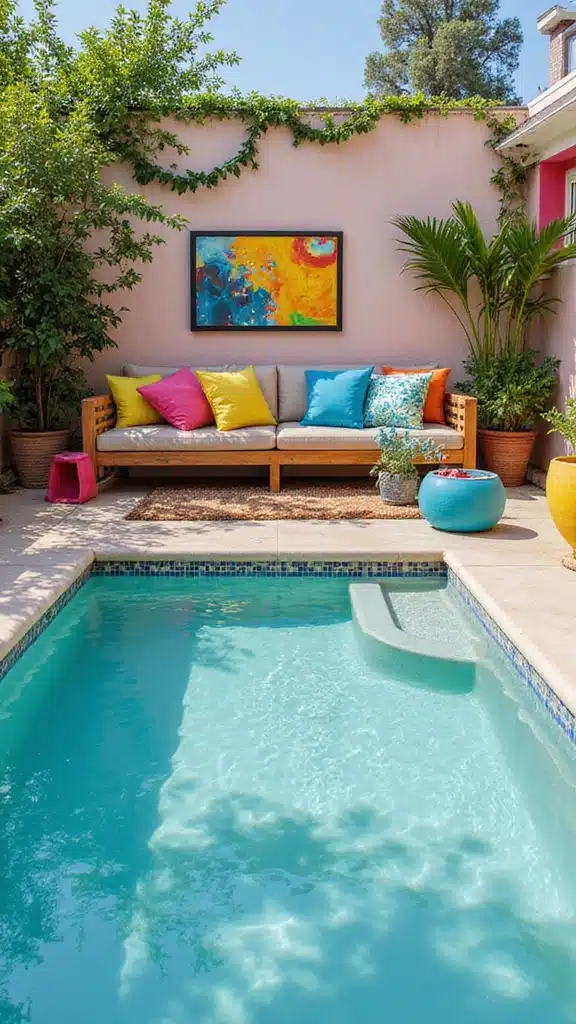 12 Poolside Garden Ideas That Feel Like a Private Oasis - 8. Fun and Functional Decor
