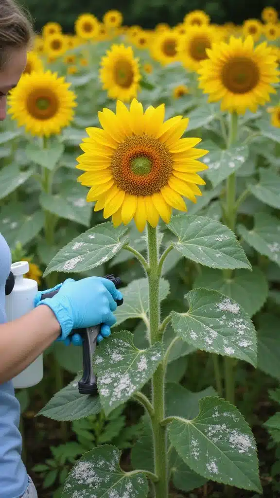 The Ultimate Guide to Sunflower Care: Grow Stunning Blooms Every Time - Dealing with Diseases