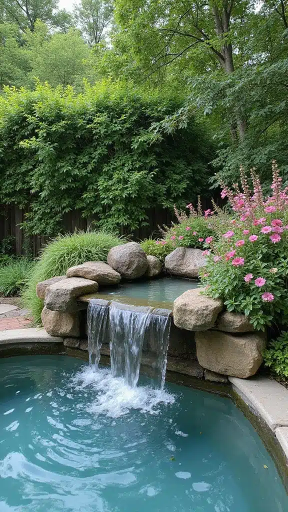 12 Poolside Garden Ideas That Feel Like a Private Oasis - 5. Water Features